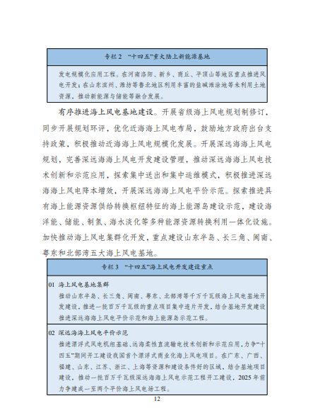 發(fā)改委、能源局等九部委聯(lián)合印發(fā)發(fā)布“十四五”可再生能源規(guī)劃！