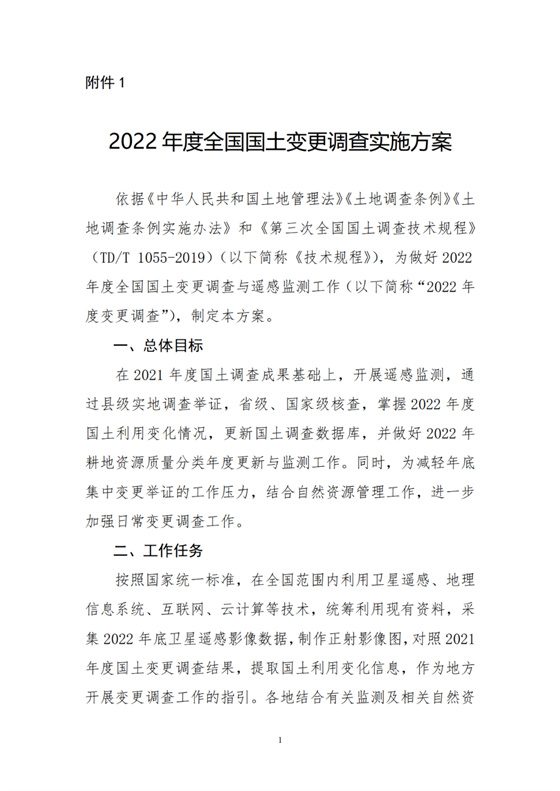 自然資源部：?jiǎn)?dòng)2022年全國(guó)國(guó)土變更調(diào)查，梳理占用耕地情況