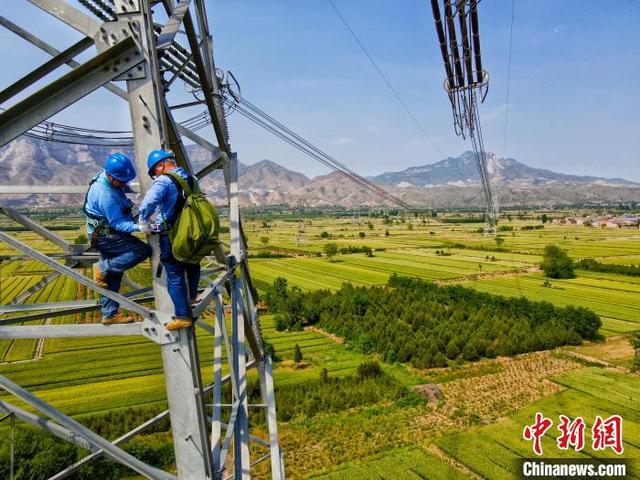 山西運城特高壓“體檢” 助力迎峰度夏