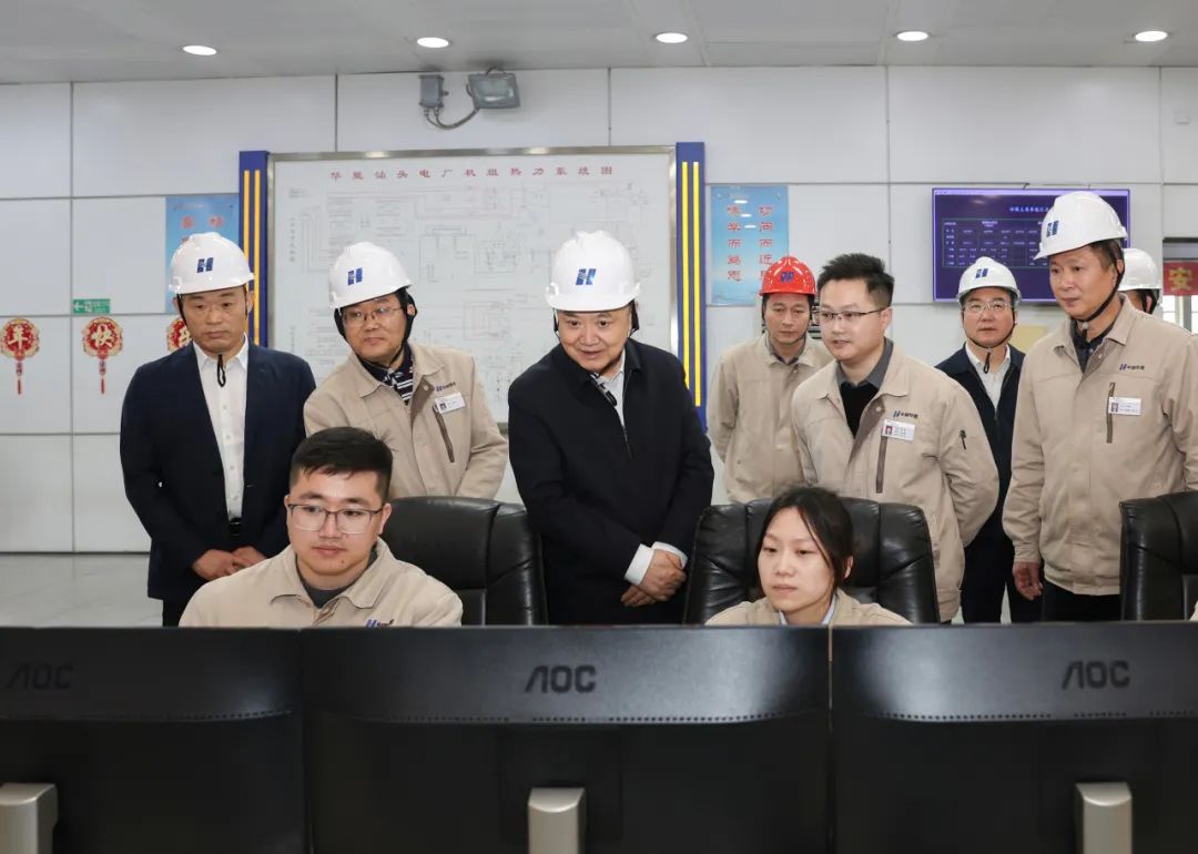 華能集團(tuán)董事長、黨組書記溫樞剛到南方分公司調(diào)研