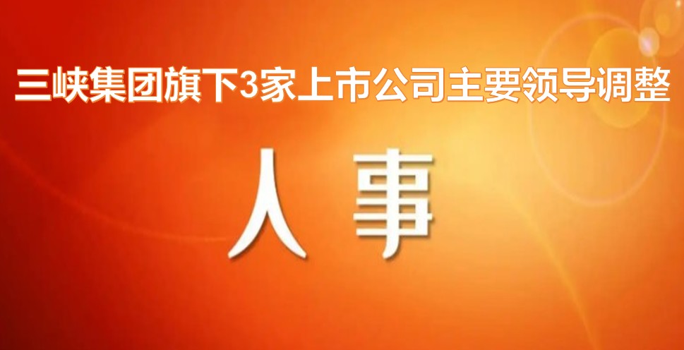 電力央企密集調(diào)整旗下上市公司領(lǐng)導(dǎo)層！