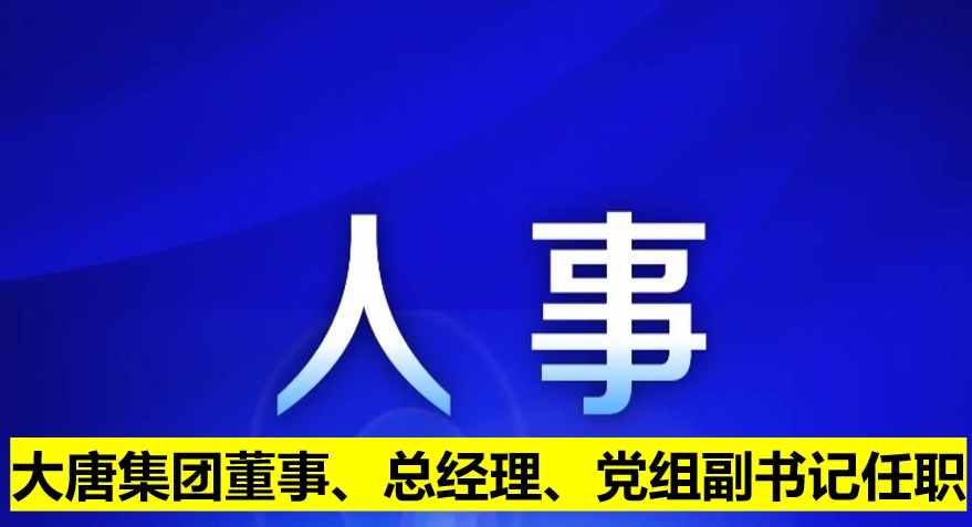 大唐集團董事、總經(jīng)理、黨組副書記任職
